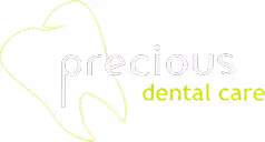Logo Percious Dental Care Putih